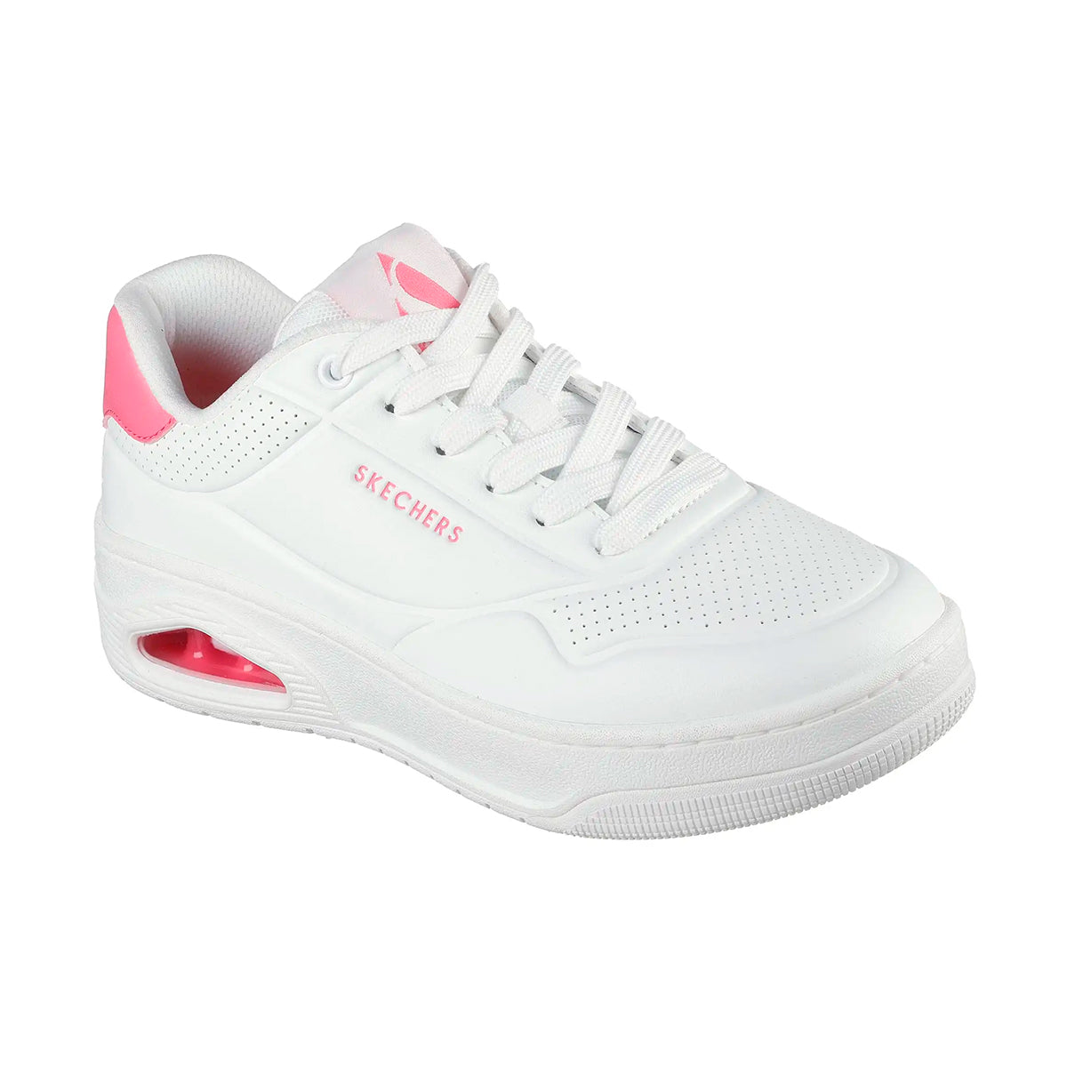 TENIS SKECHERS UNO COURT PARA DAMA COLOR BLANCO FIUSHA
