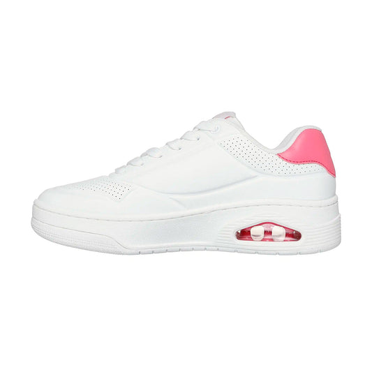 TENIS SKECHERS UNO COURT PARA DAMA COLOR BLANCO FIUSHA