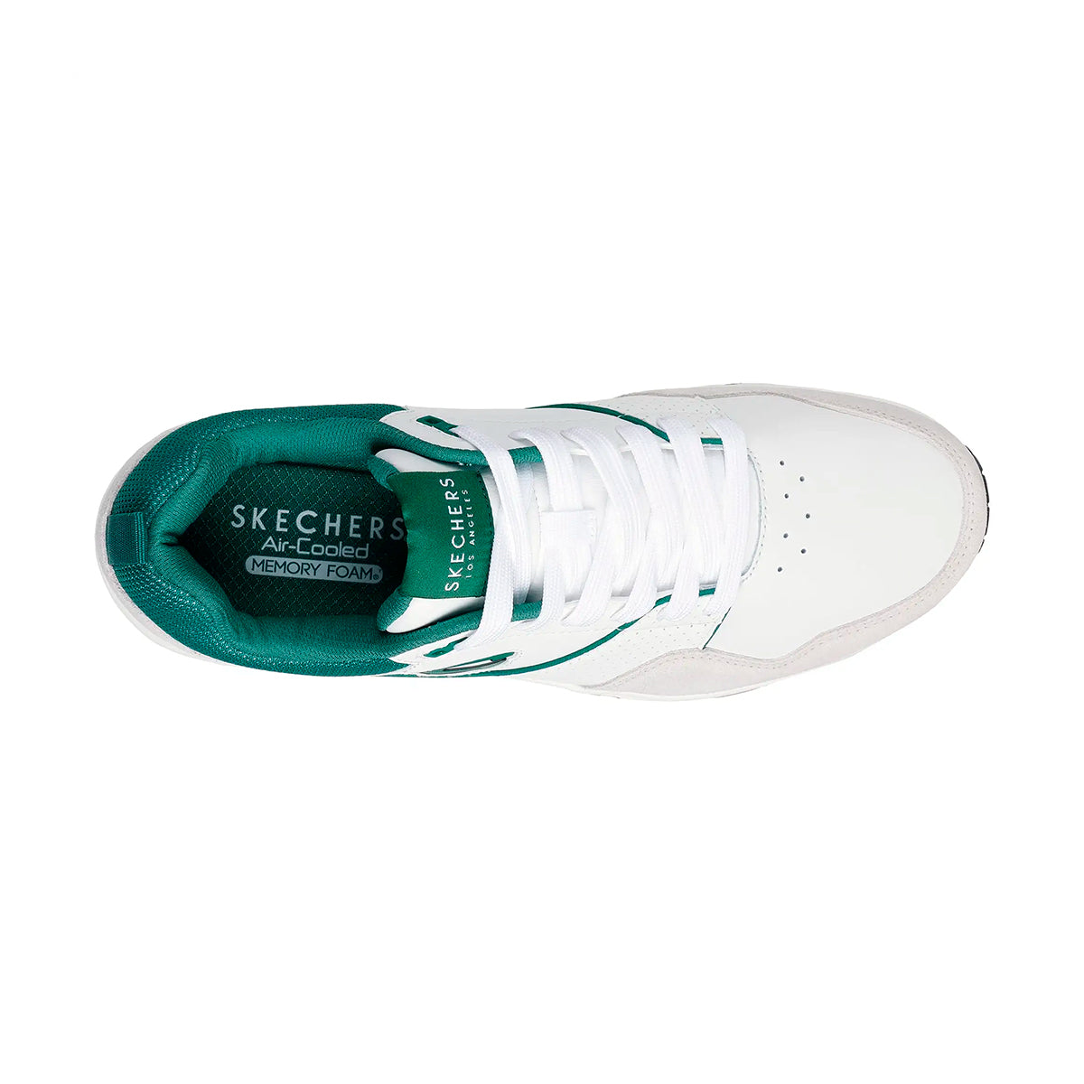 TENIS SKECHERS UNO RETRO PARA CABALLERO COLOR BLANCO