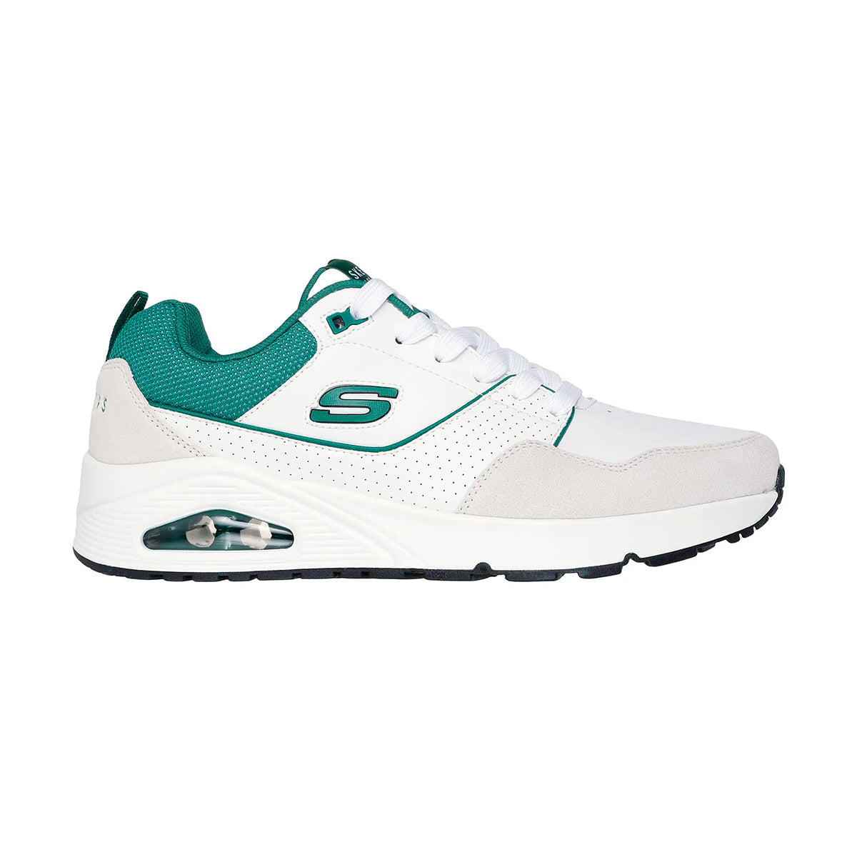 TENIS SKECHERS UNO RETRO PARA CABALLERO COLOR BLANCO
