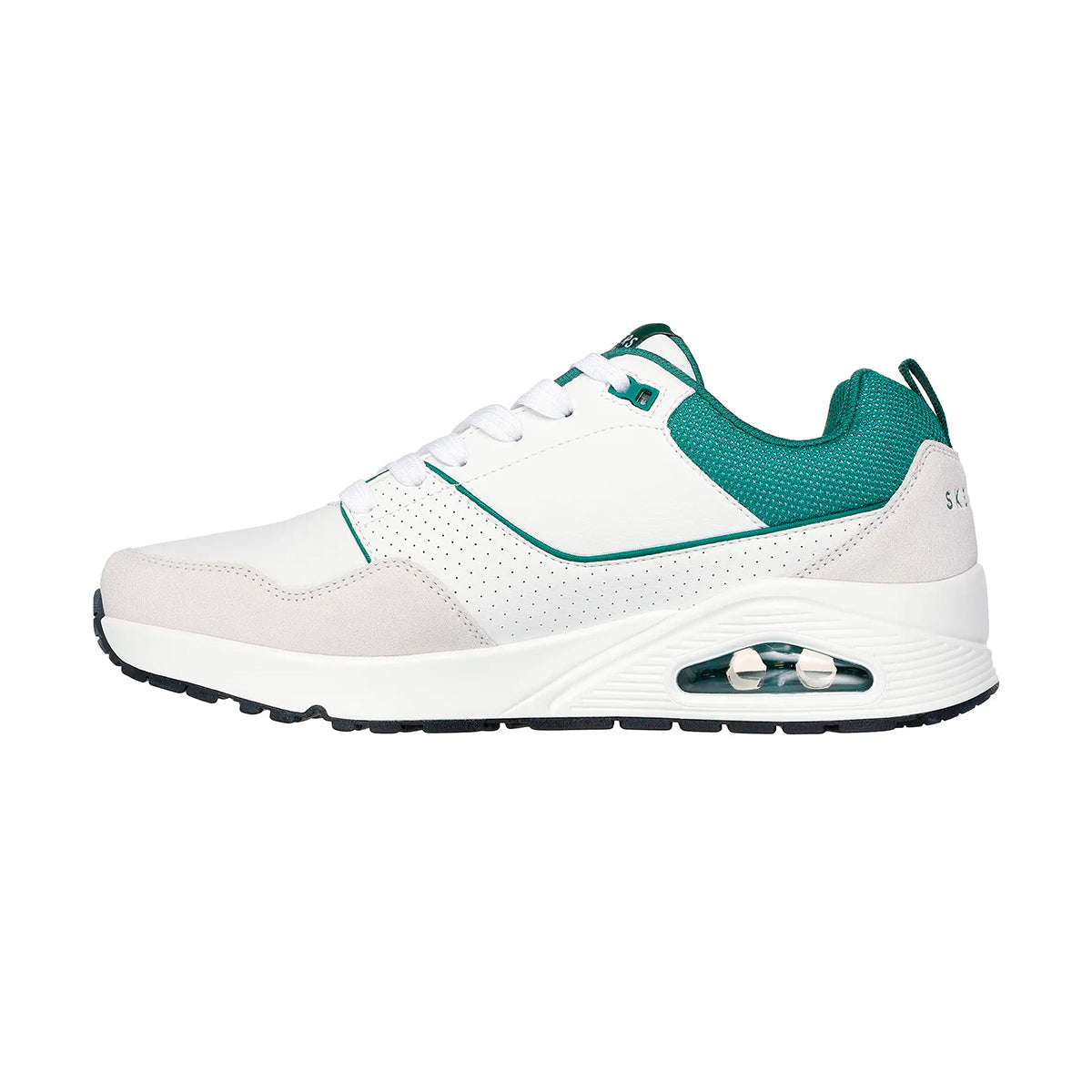 TENIS SKECHERS UNO RETRO PARA CABALLERO COLOR BLANCO