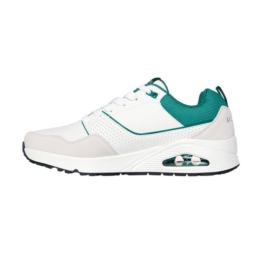 TENIS SKECHERS UNO RETRO PARA CABALLERO COLOR BLANCO