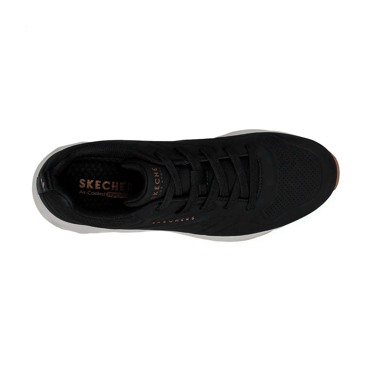 TENIS SKECHERS TRES-AIR UNO PARA CABALLERO COLOR NEGRO