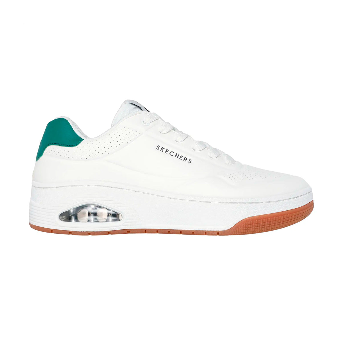 TENIS SKECHERS UNO COURT PARA CABALLERO COLOR BLANCO