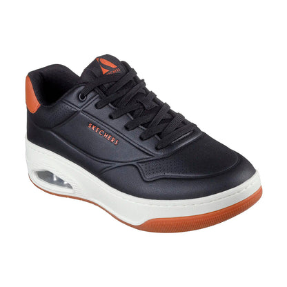TENIS SKECHERS UNO COURT PARA CABALLERO COLOR NEGRO CAFE