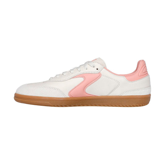 TENIS SKECHERS HOTSHOT KICKOFF PARA DAMA COLOR BEIGE ROSA