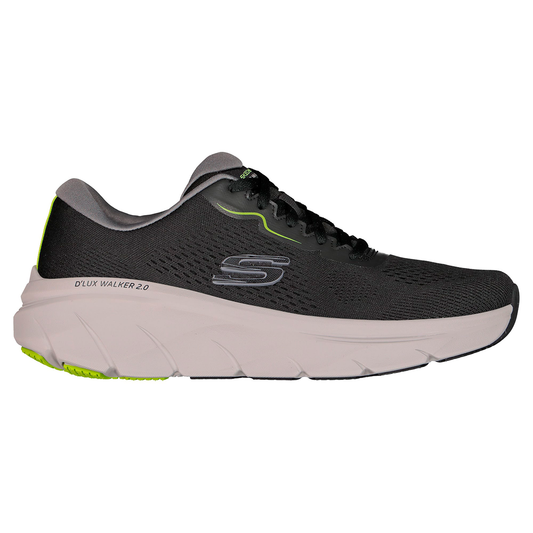 TENIS SKECHERS D´LUX WALKER 2.0 PARA CABALLERO COLOR NEGRO