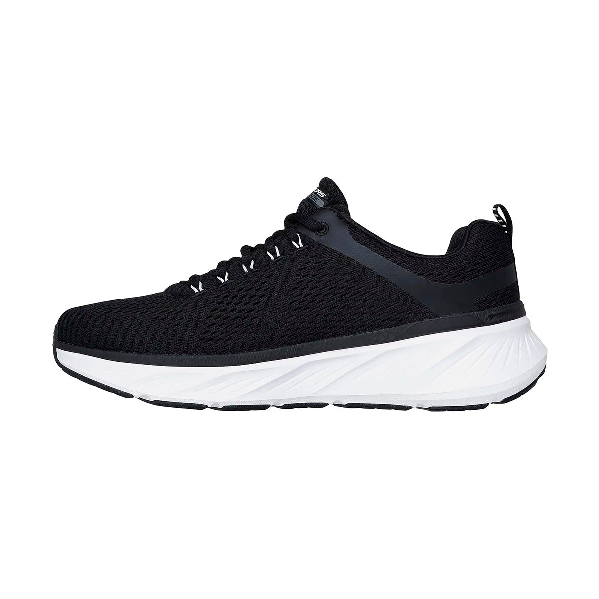 TENIS SKECHERS EDGERIDE CONTENTION PARA CABALLERO COLOR NEGRO BLANCO