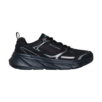 TENIS SKECHERS EDGERIDE-EXODIS PARA CABALLERO COLOR NEGRO MONOCROMO