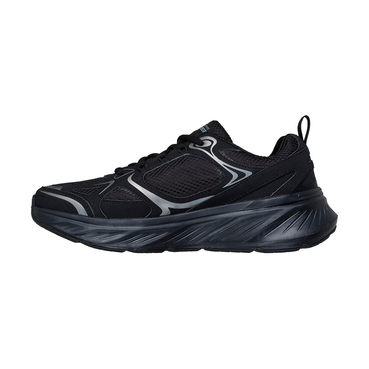 TENIS SKECHERS EDGERIDE-EXODIS PARA CABALLERO COLOR NEGRO MONOCROMO