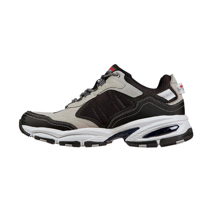 TENIS SKECHERS VIGOR 3.0 PARA CABALLERO COLOR GRIS NEGRO