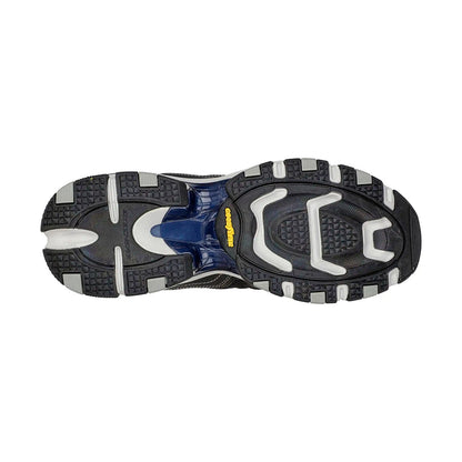 TENIS SKECHERS VIGOR 3.0 PARA CABALLERO COLOR GRIS NEGRO