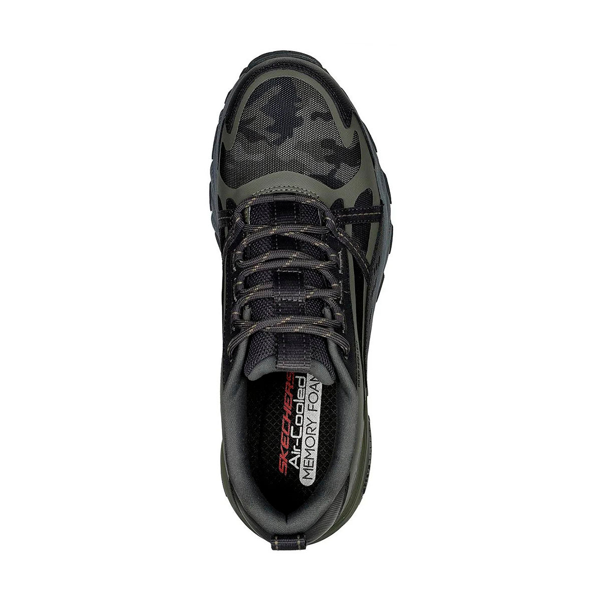 TENIS SKECHERS TASKFORCE PARA CABALLERO COLOR NEGRO OLIVO