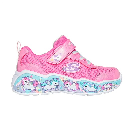 TENIS SKECHERS PLAY SCENE INFANTIL COLOR FIUSHA