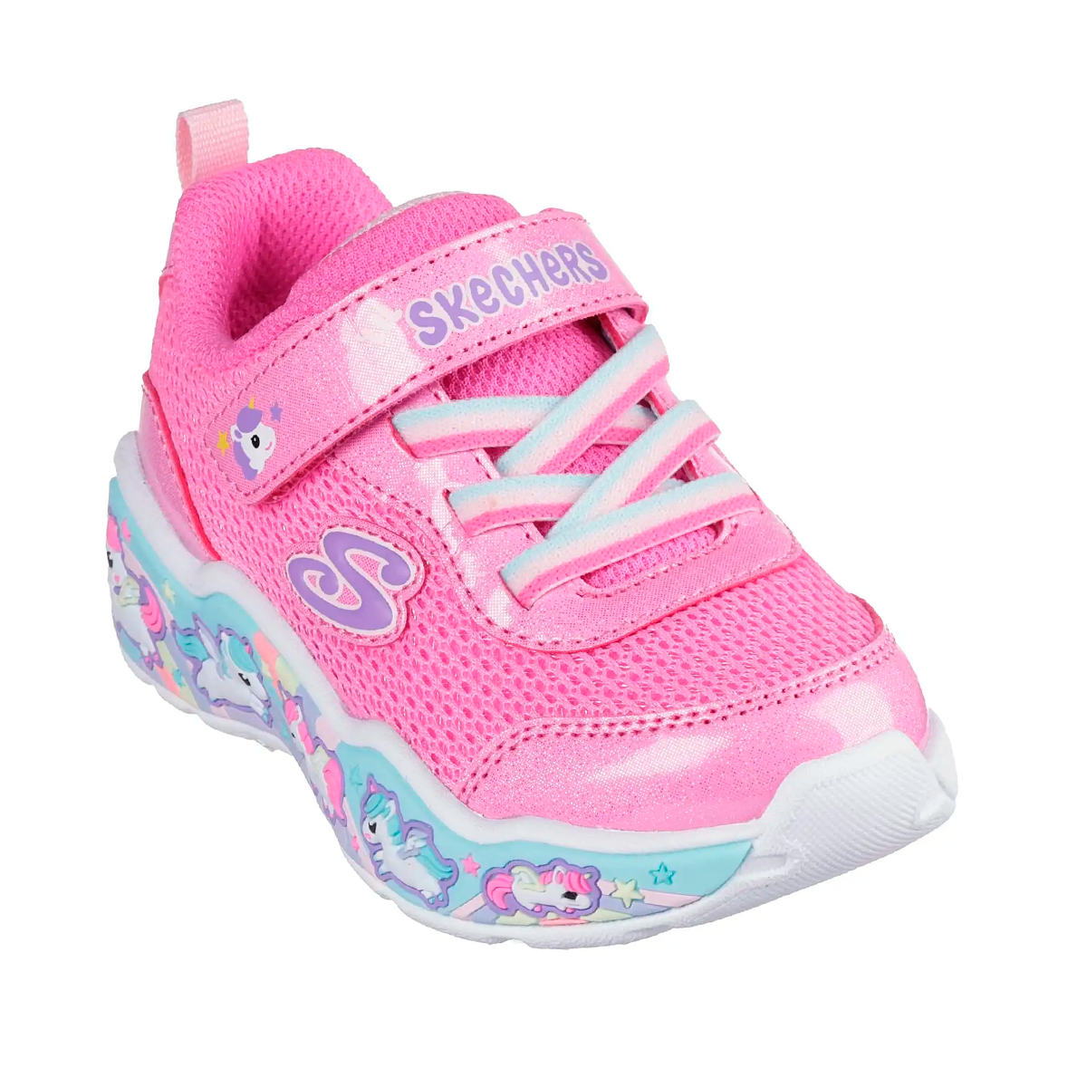 TENIS SKECHERS PLAY SCENE INFANTIL COLOR FIUSHA