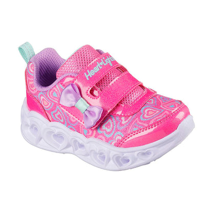 TENIS SKECHERS S-LIGHTS HEART LIGHT INFANTIL COLOR FIUSHA LILA