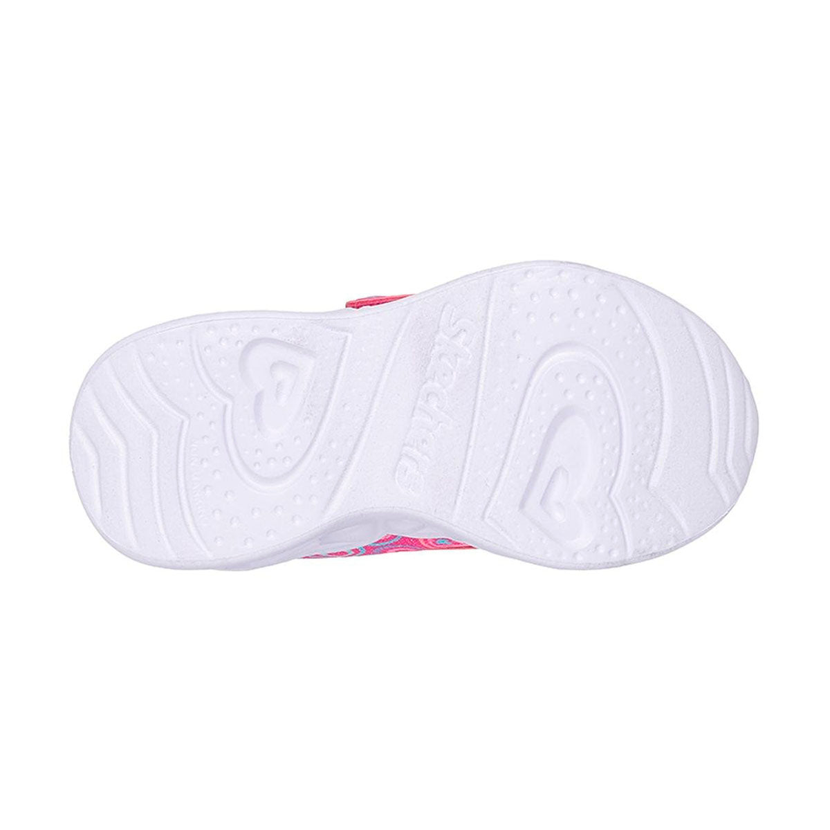 TENIS SKECHERS S-LIGHTS HEART LIGHT INFANTIL COLOR FIUSHA LILA