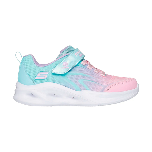 TENIS SKECHERS SOLA GLOW PARA NIÑA COLOR MENTA