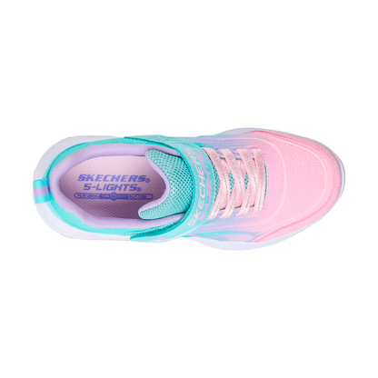 TENIS SKECHERS SOLA GLOW PARA NIÑA COLOR MENTA