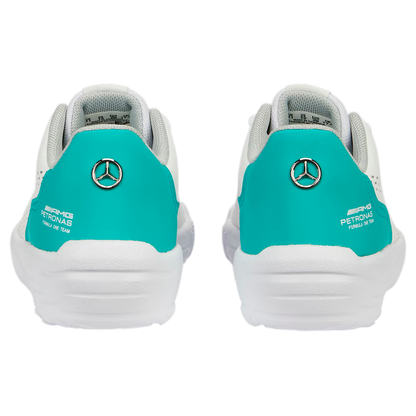 TENIS PUMA MOTORSPORT DRIFT CAT DECIMA PARA NIÑO COLOR BLANCO VERDE