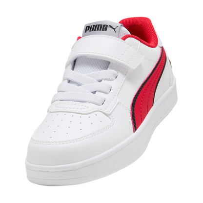 TENIS PUMA MOTORSPORT FERRARI CAVEN 2.0 PARA NIÑO COLOR BLANCO