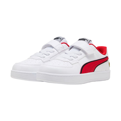 TENIS PUMA MOTORSPORT FERRARI CAVEN 2.0 PARA NIÑO COLOR BLANCO