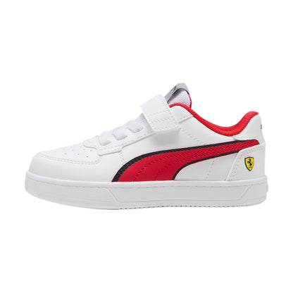 TENIS PUMA MOTORSPORT FERRARI CAVEN 2.0 PARA NIÑO COLOR BLANCO