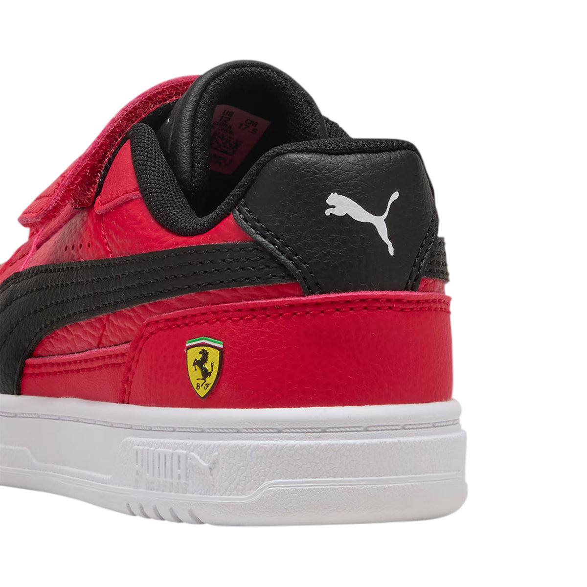 TENIS PUMA MOTORSPORT FERRARI CAVEN III PARA NIÑO COLOR ROJO