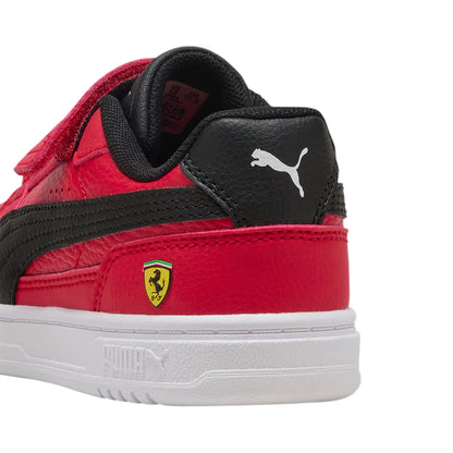 TENIS PUMA MOTORSPORT FERRARI CAVEN III PARA NIÑO COLOR ROJO