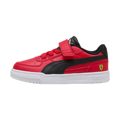 TENIS PUMA MOTORSPORT FERRARI CAVEN III PARA NIÑO COLOR ROJO