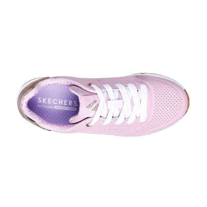 TENIS SKECHERS STREET UNO PARA NIÑA COLOR ROSA