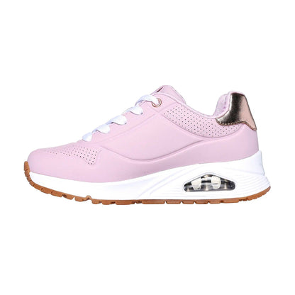 TENIS SKECHERS STREET UNO PARA NIÑA COLOR ROSA