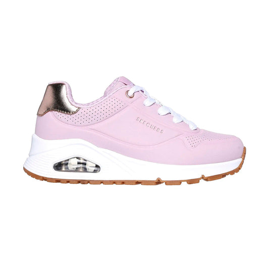 TENIS SKECHERS STREET UNO PARA NIÑA COLOR ROSA