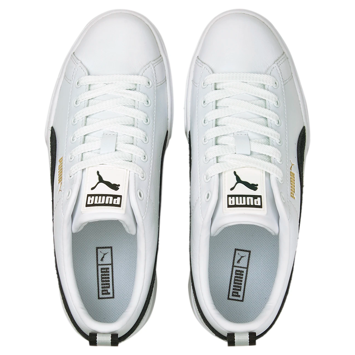 TENIS PUMA MAYZE PARA DAMA COLOR BLANCO NEGRO