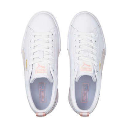 TENIS PUMA MAYZE LTH PARA DAMA COLOR BLANCO BEIGE ROSA