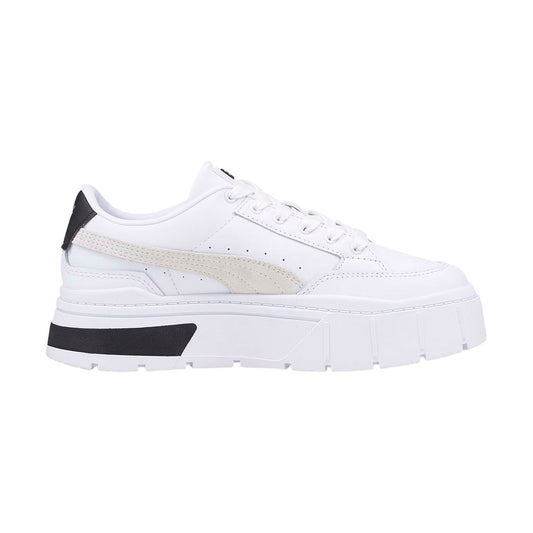 TENIS PUMA MAYZE STACK PARA DAMA COLOR BLANCO BEIGE NEGRO