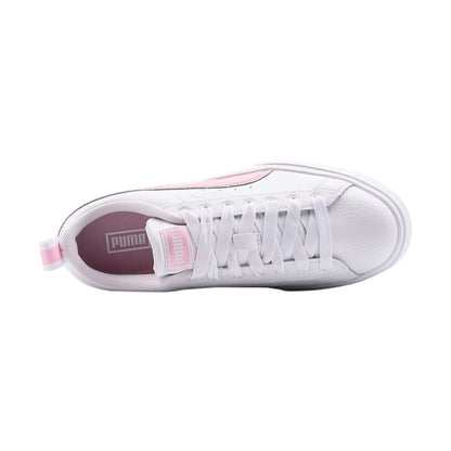 TENIS PUMA MAYZE LEATHER JUVENIL COLOR BLANCO ROSA