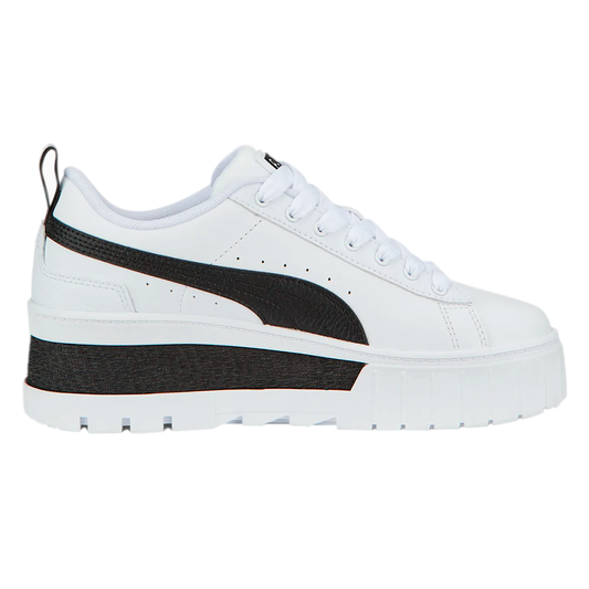 TENIS PUMA MAYZE WEDGE PARA DAMA COLOR BLANCO NEGRO