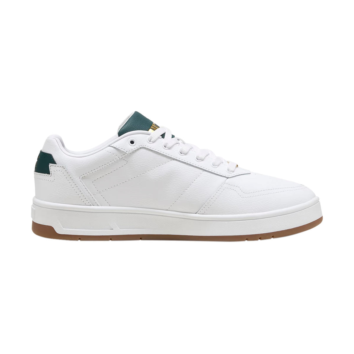 TENIS PUMA COURT CLASSIC LUX PARA CABALLERO COLOR BLANCO VERDE
