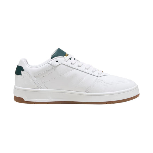 TENIS PUMA COURT CLASSIC LUX PARA CABALLERO COLOR BLANCO VERDE