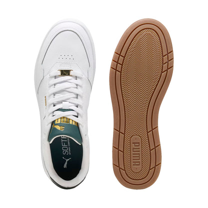 TENIS PUMA COURT CLASSIC LUX PARA CABALLERO COLOR BLANCO VERDE