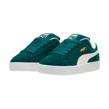 TENIS PUMA SUEDE XL PARA CABALLERO COLOR VERDE BLANCO