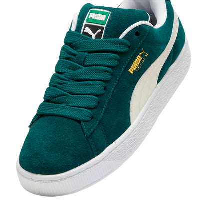 TENIS PUMA SUEDE XL PARA CABALLERO COLOR VERDE BLANCO