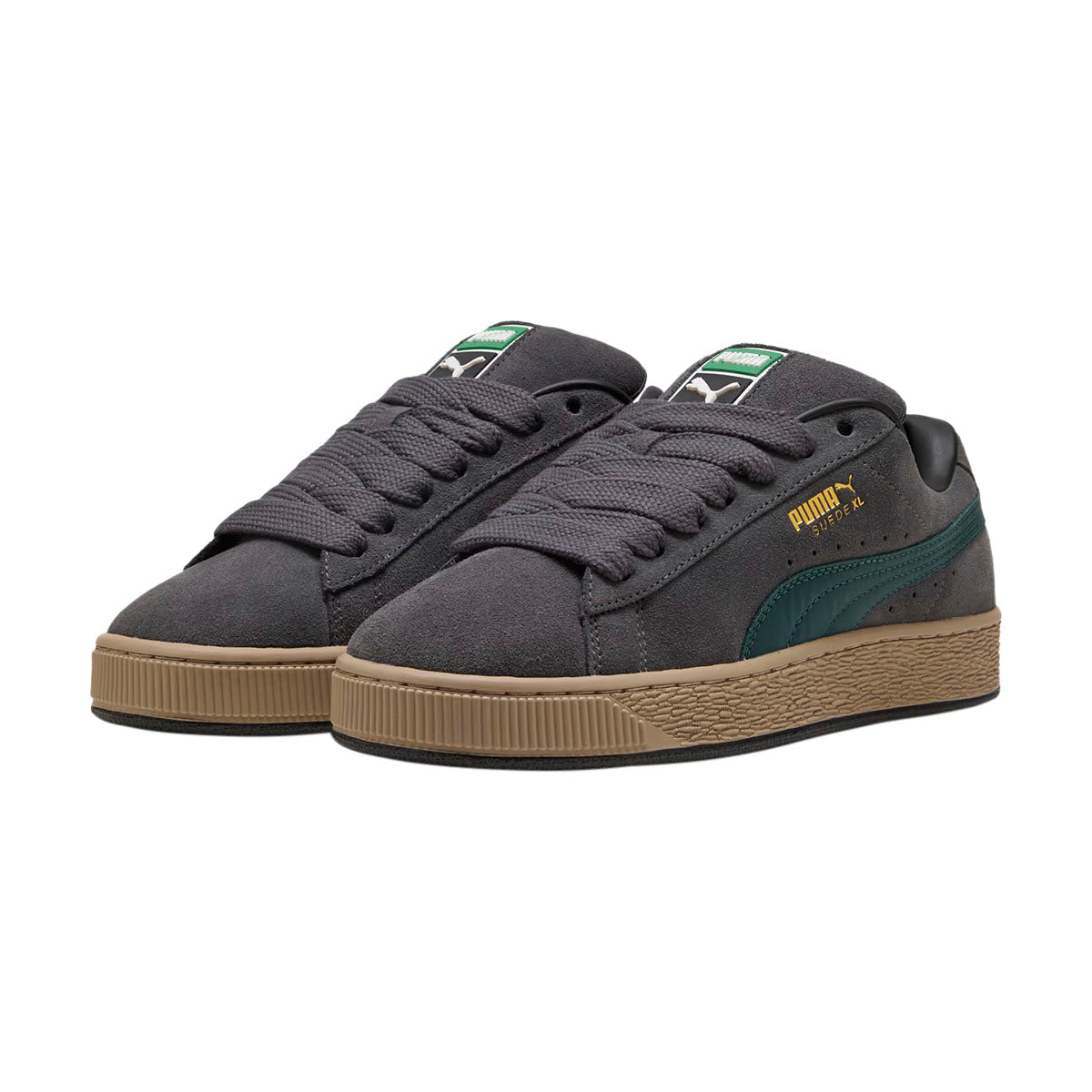 TENIS PUMA SUEDE XL PARA CABALLERO COLOR GRIS VERDE