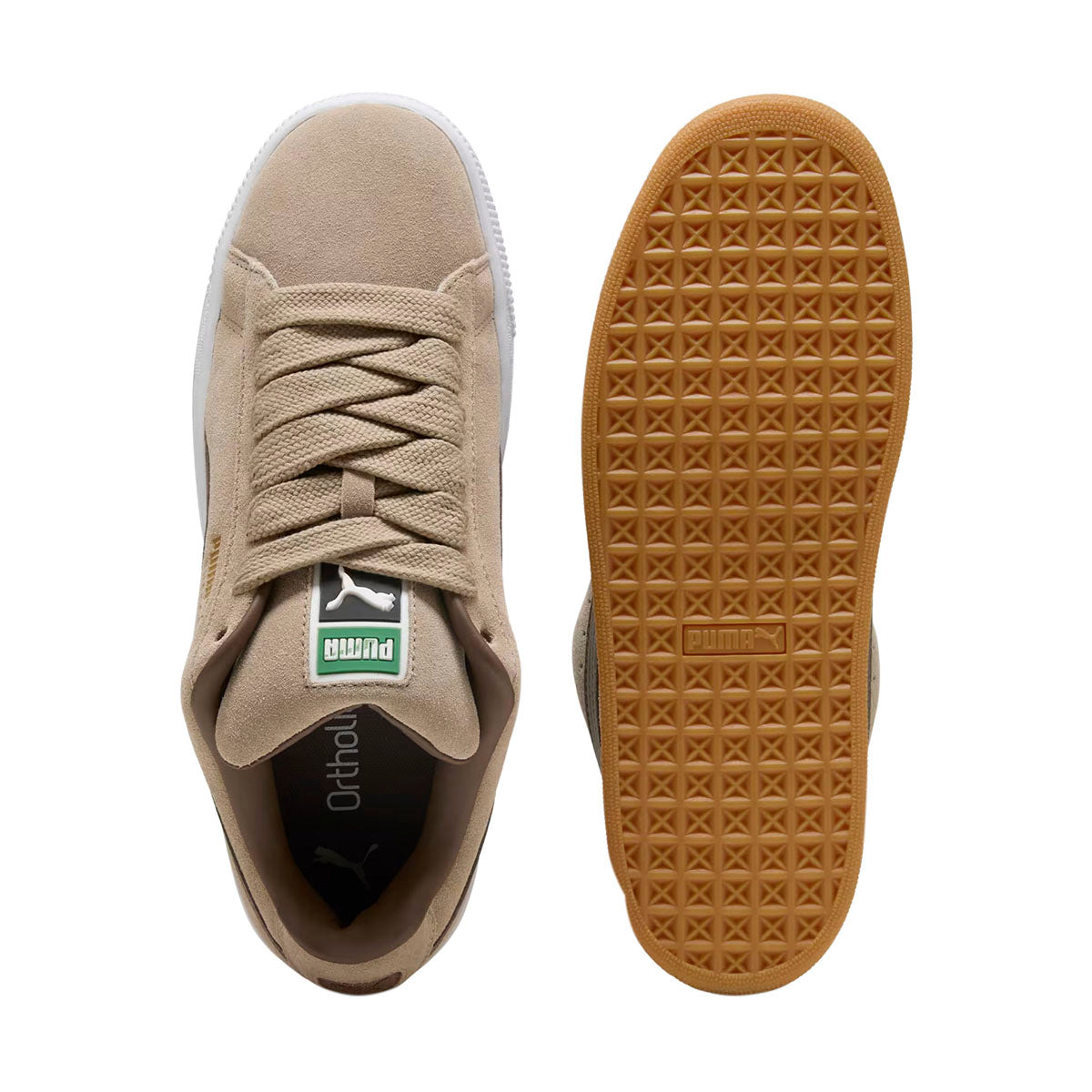 TENIS PUMA SUEDE XL PARA CABALLERO COLOR ARENA CAFE