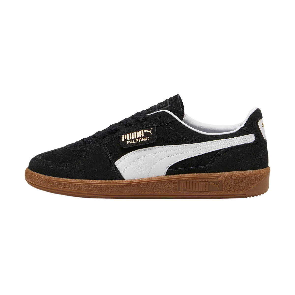 TENIS PUMA PALERMO PARA CABALLERO COLOR NEGRO BLANCO