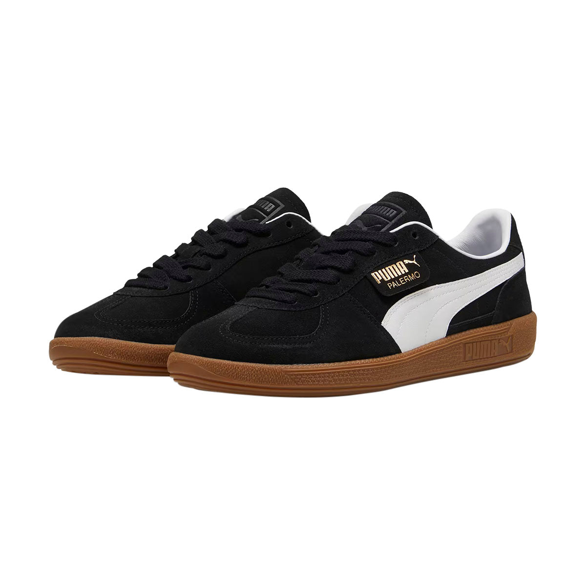 TENIS PUMA PALERMO PARA CABALLERO COLOR NEGRO BLANCO
