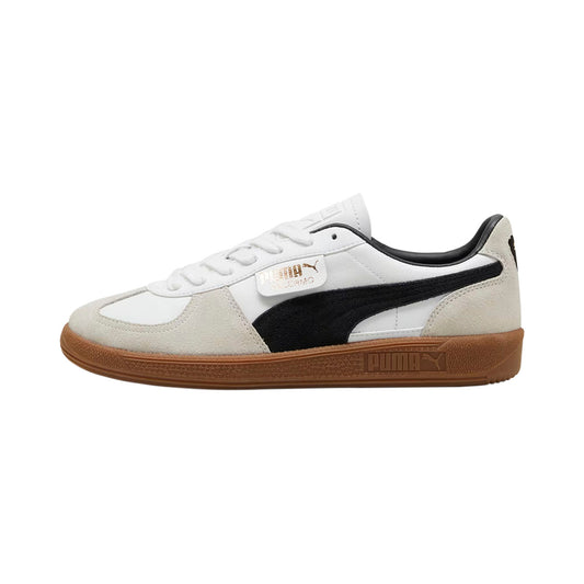 TENIS PUMA PALERMO LTH PARA CABALLERO COLOR BLANCO NEGRO