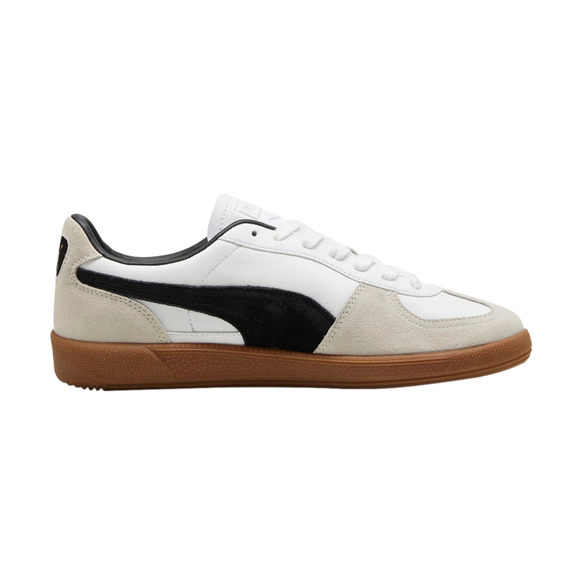 TENIS PUMA PALERMO LTH PARA CABALLERO COLOR BLANCO NEGRO