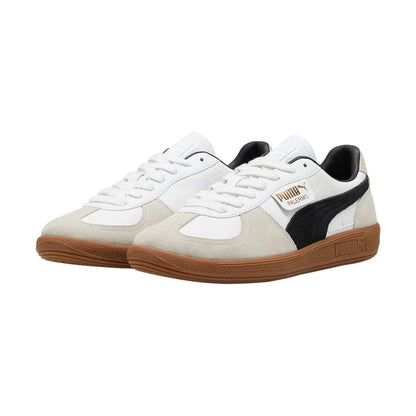 TENIS PUMA PALERMO LTH PARA CABALLERO COLOR BLANCO NEGRO